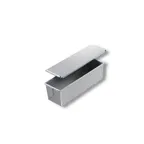 image of Chicago Metallic 44615 Pullman Loaf Pan, 13-1/4" x 4-1/4" x 4", 26‑Gauge Aluminized Steel, Non‑PFAS
