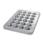 image of Chicago Metallic Bakeware 45645 Muffin Pan, 3-1⁄4" Muffins, 17-7⁄8"x25-7⁄8" AMERICOAT Glaze - 1/Each