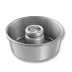 image of Chicago Metallic 46530 Angel Food Cake Pan, 7-1/2" Dia. 3-1/16" Deep, 60 oz., 15-Gauge Aluminum