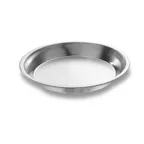 image of Chicago Metallic Bakeware 48110 - 8" x 1-1/8" Aluminum Pie Pan, 30‑Gauge, Plain, Made - 144/Case