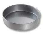 image of Chicago Metallic Bakeware 49020 Pizza Pan - 9" x 2", 70.5 oz, 26‑Gauge Steel, Straight Sided Solid
