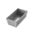 image of Chicago Metallic 49115 Loaf Pan – 10" x 5" x 3", 26‑Gauge Aluminized Steel, Silicone Glaze