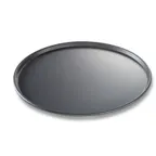 image of Chicago Metallic Bakeware 49160 - Thin Crust Pizza Pan, 16" x 3/8" Deep, 14‑Gauge Aluminum, USA Made