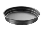 image of Chicago Metallic 75010 - Stack Deep Dish Pizza Pan, 12" x 2" Deep, 14‑Gauge Aluminum, Nestable