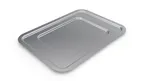 image of Chicago Metallic 90800 Pizza Pan Lid, 11-3/16" x 15-1/8" x 1/2", Aluminum Cover, USA