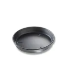 image of Chicago Metallic 91100 Deep Dish Pizza Pan, 10" x 1.5" , 14‑Gauge Anodized Aluminum, Embossed Feet
