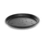 image of Chicago Metallic 91128 BĀKALON Pizza Pan - 12" x 1.5" Perforated 14‑Gauge Anodized Aluminum