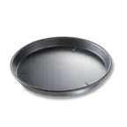 image of Chicago Metallic 91140 BĀKALON Pizza Pan, 14" x 1-1/2" Deep, 14‑Gauge Aluminum, Rolled Edge, Nestable