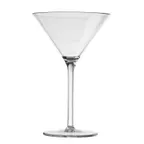 image of TableCraft Products 13258 Luma Martini Glass, 8.5 oz (4.5" x 7"), Tritan Clear, Stem Base