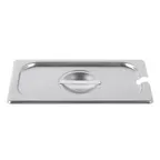 image of Vollrath 75230 Stainless Steel Steam Table Pan Cover