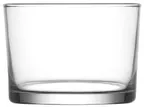 image of RAK Porcelain 710384Y - Logan Glass, 8.1 oz (3.21" Dia x 2.3" H), Non‑Tempered, 24/Case