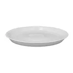 image of RAK Porcelain AMDP29 - 11.4" Round Rim Porcelain Platter, Ivoris White, All‑Appliance Safe - 6/Case
