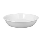 image of RAK Porcelain AMDP32 - 12" Round Deep Rim Porcelain Platter, Ivoris White, Dishwasher Safe - 3/Case