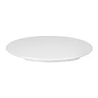 image of RAK Porcelain AMFLT26 - Round 10" Porcelain Tray, Ivoris Finish, Fridge/Freezer/Oven Safe - 12/Case