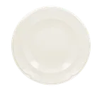 image of RAK Porcelain ANFP29 - Anna 11.375" Porcelain Plate Edge, Oven Microwave Dishwasher Safe - 12/Case