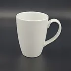 image of RAK Porcelain ASBAFMG36 China Mug, 12‑13 oz 4½" H, White Porcelain - 12/Case