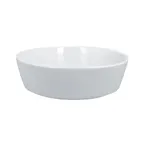 image of RAK Porcelain ASBW21 - 8" Round White Salad Bowl, 43.95 oz Porcelain, Stackable, Oven Safe - 6/Case