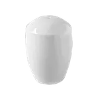 image of RAK Porcelain ASCLSS01 Classic Salt Shaker, 3" Height, White Porcelain, Dishwasher Safe - 6/Case
