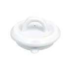 image of RAK Porcelain ASCP35LD Coffee Pot Lid, White Porcelain, Oven Microwave Safe - 12/Case