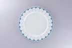 image of RAK Porcelain ASFP27D213 - 10.5" Round Flat‑Edge Porcelain Plate, Microwave Safe - 12/Case
