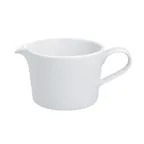 image of RAK Porcelain ASGB25 - 8.5 Oz Round Gravy Boat, Porcelain, Handle, Oven Dishwasher Safe - 12/Case