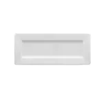 image of RAK Porcelain ASRP29 Access Rectangular Plate 11½" x 4¾" White Porcelain Edges - 12/Case