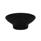 image of RAK Porcelain AURB25BKM - 5¼" Black Porcelain Bowl, 9‑1/8 oz Oven/Microwave Safe - 6/Case