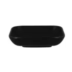 image of RAK Porcelain AUSB15BKM - Square 5" Black Porcelain Bowl, 11 oz, Lead‑Free - 12/Case