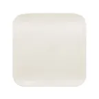 image of RAK Porcelain AUSP22 - 8-5/8" Square China Plate, Lead‑Free Porcelain, Dishwasher Safe - 12/Case