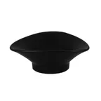 image of RAK Porcelain AUTB21BKM - Triangular Black Porcelain Bowl, 5½" Dia., 7 oz, Oven‑Safe - 12/Case