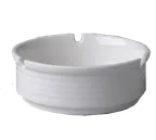 image of RAK Porcelain BAAT01D7 - Rondo Ashtray, 4" Porcelain, Dishwasher Safe, Chip Resistant - 12/Case