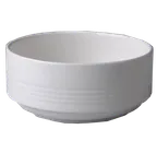 image of RAK Porcelain BABW14D7 Bowl, 5" Diameter, 21.3 Oz, Stackable, Embossed, Dishwasher Safe - 12/Case