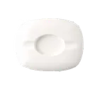 image of RAK Porcelain BACA01 Ashtray, 8" x 6¼" Porcelain, Dishwasher Safe, Chip Resistant - 2/Case