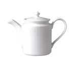 image of RAK Porcelain BACP35D1 - Leon 16 oz Coffee Pot with Lid, Porcelain, Microwave Safe - 12/Case
