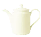image of RAK Porcelain BACP70 Coffee Pot with Lid, 23.65 oz (0.7 Qt), Chip‑Resistant, Microwave Safe - 1/Case