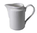 image of RAK Porcelain BACR25D1 - Leon Creamer Pitcher 8.45 oz with Handle, Dishwasher Safe - 6/Case