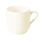image of RAK Porcelain BACU28 Banquet Cup, 9.45 oz, 3.5" Dia x 5.125" H, Porcelain, Safe - 12/Case