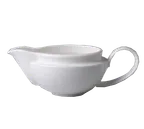 image of RAK Porcelain BAGB35 Gravy Boat, 11.85 oz Porcelain, Microwave Safe, Chip Resistant - 4/Case