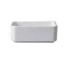 image of RAK Porcelain BASH01 - Sugar Packet Holder 6.75 oz 4" x 3" Porcelain Chip Resistant Safe - 6/Case