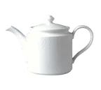 image of RAK Porcelain BATP80D1 - 34oz Teapot Lid, Embossed Porcelain, Chip Resistant, Dishwasher Safe - Case