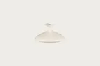 image of RAK Porcelain BCBVCL16 - Bravura Large Cloche, 6.3" Round Beige Bone China Plate Cover, 4/Case