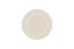image of RAK Porcelain BCBVFP20 Round Plate, 7.9" Diameter, Bone China, Wide Rim, Flat Edge - 12/Case
