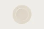 image of RAK Porcelain BCBVFP23 Bravura Flat Round Plate, 9" Diameter, Bone China, Flat Edge - 12/Case