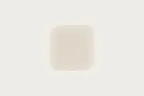 image of RAK Porcelain BCBVSP17 - Bravura Square Plate, 6.69" (6-11/16") Bone China, 24/Case