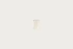 image of RAK Porcelain BCBVSS01 Bravura Salt Shaker, Bone China, Classic White, 3" Height, 12/Case