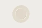 image of RAK Porcelain BCFRFP22 Fedra Flat Round Plate, 8.66" Bone China, Flat Edge - 12/Case