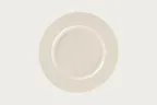 image of RAK Porcelain BCFRFP27 - Fedra Flat Round Plate, 10.63" Diameter, Bone China, Flat Edge, 12/Case
