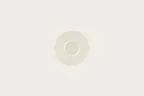 image of RAK Porcelain BCFRSA13 - Round Bone China Saucer, 5.12" Diameter, Premium White Finish, 12/Case