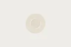 image of RAK Porcelain BCFRSA15 - Fedra Round Saucer, 5.9" Bone China, White, 12/Case