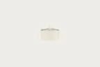 image of RAK Porcelain BCFRSU22 - Fedra Sugar Bowl with Lid, 7.44 oz Bone China, 7 oz Capacity - 6/Case